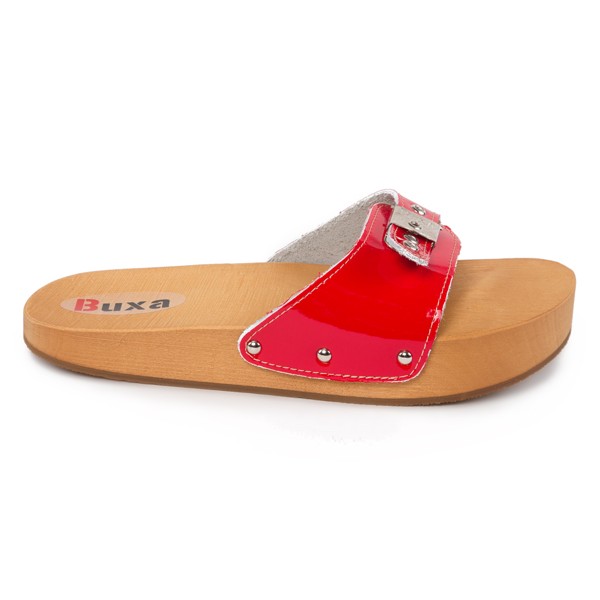 Anti-cellulite clogs CE1 - Shiny Red