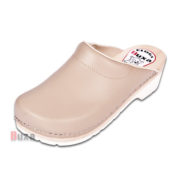 Clogs auf Gummisohle Komfort FPU3 - Beige