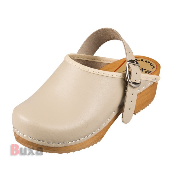 Kinder-Holzschuhe DZPP - Beige