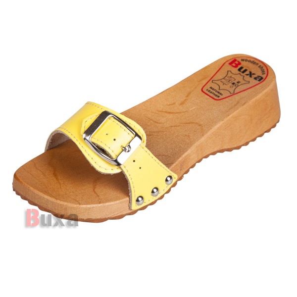 Children's Clogs - Slippers - DZOR - Yellow