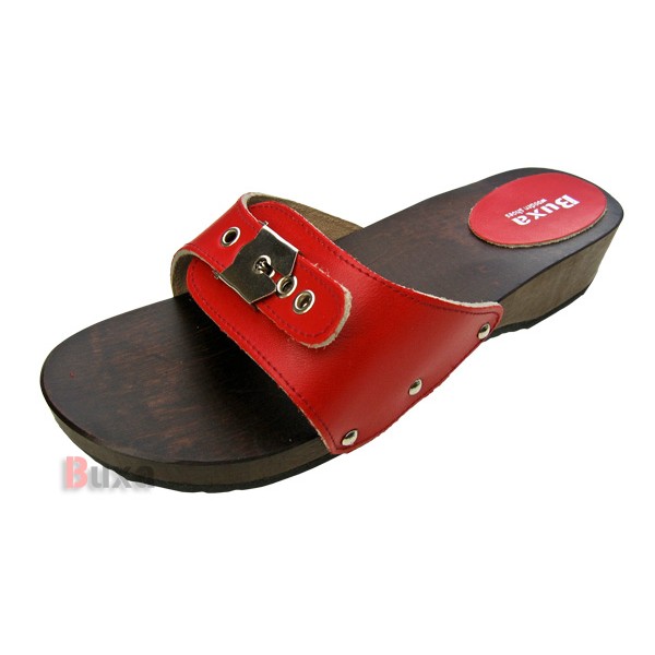 Női klumpák Flip Flops B5 - piros