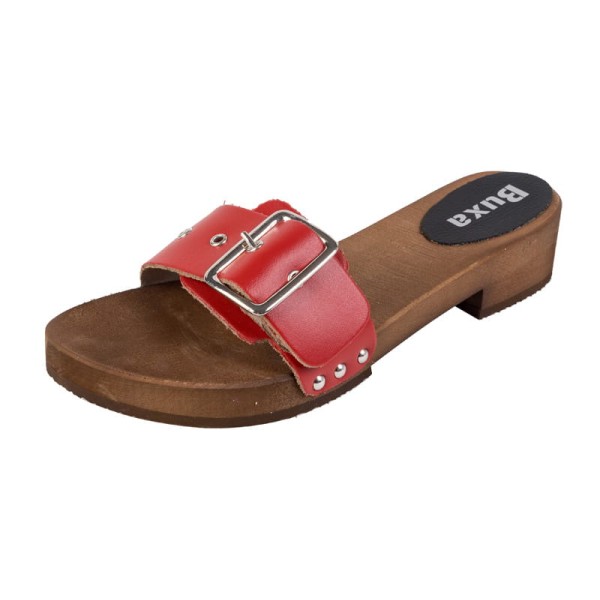 Damen Clogs Flip Flops L20 - Rot