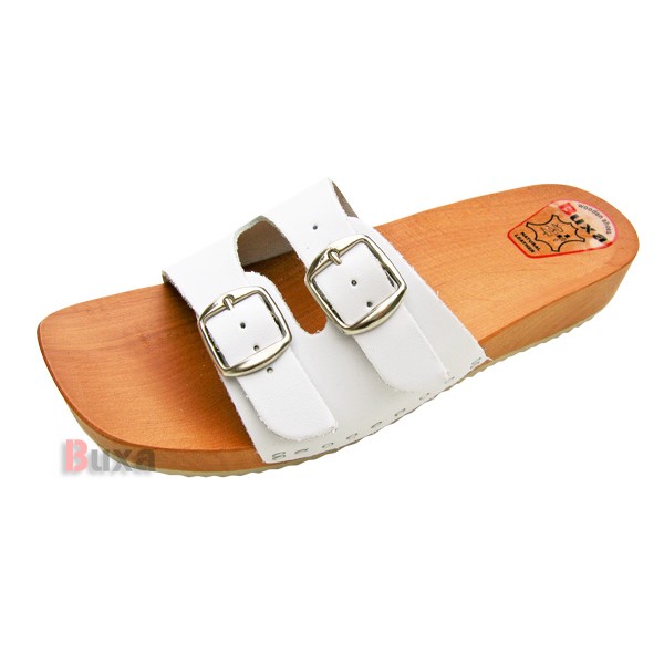 Damen Clogs Flip Flops S1 - Weiß