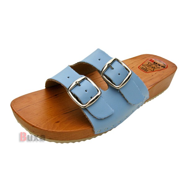 Damen Clogs Hausschuhe S1 - Blau