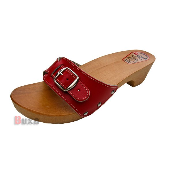 Damen Clogs Hausschuhe W1 - Rot