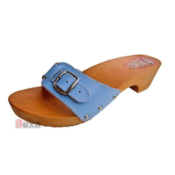 Damen Clogs Hausschuhe W1 - Blau