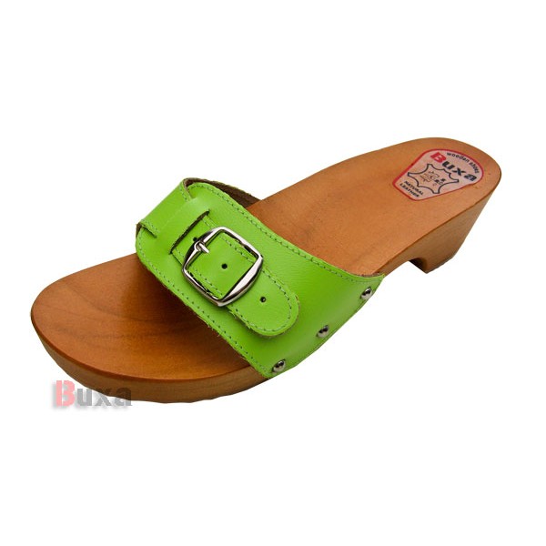 Saboți Papuci W1 - Verde