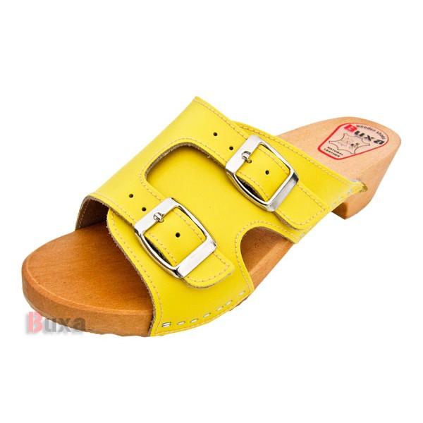 Women's Clogs Flip Flops W20 - Yellow