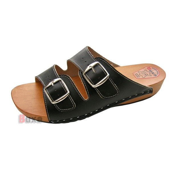 Men's Clogs SM Flip Flops - Black