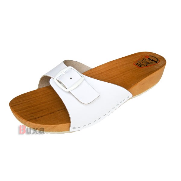 Herren Clogs Hausschuhe SM10 - Weiß