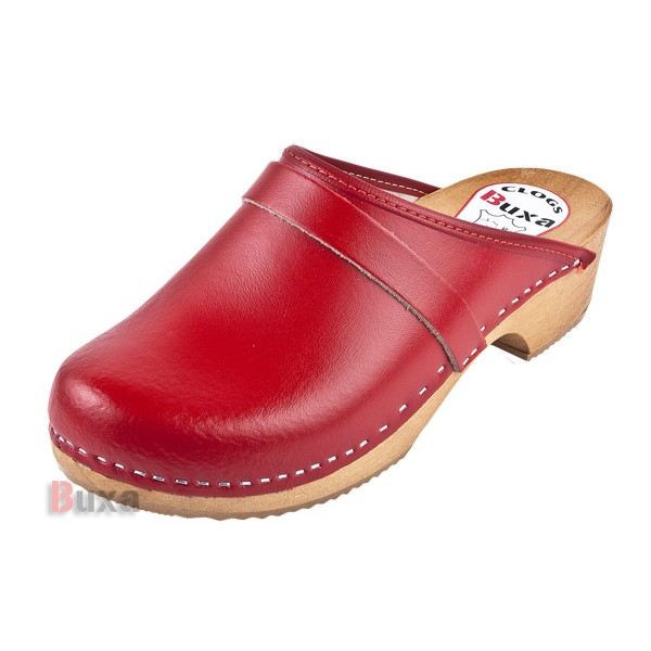 Klasik P1 Holzschuhe - Rot