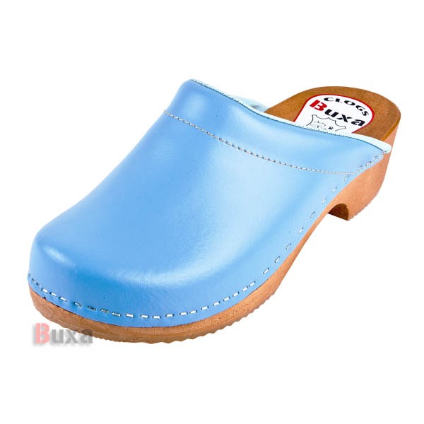 Klasik P3 wooden shoes - Blue