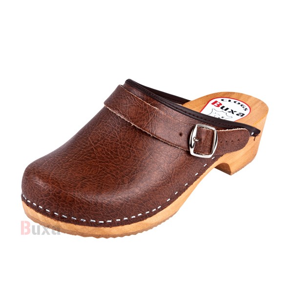 Wooden shoes Klasik PP1 - Brown