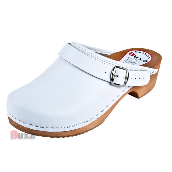 Wooden shoes Klasik PP1 - White