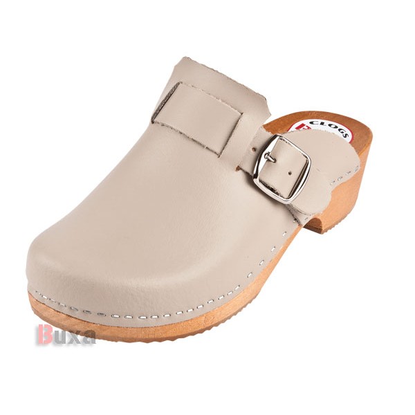 Klasik PM1 wooden shoes - Beige