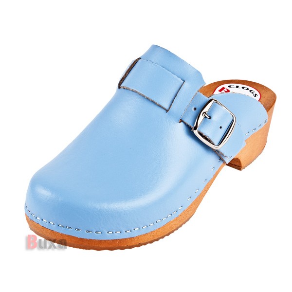 Klasik PM1 wooden shoes - Blue