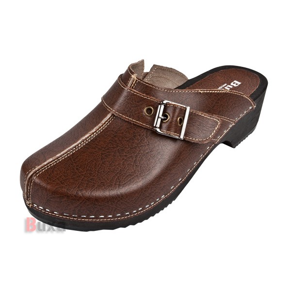 Herren-Clogs Klasik PM10 – Braun und Schwarz