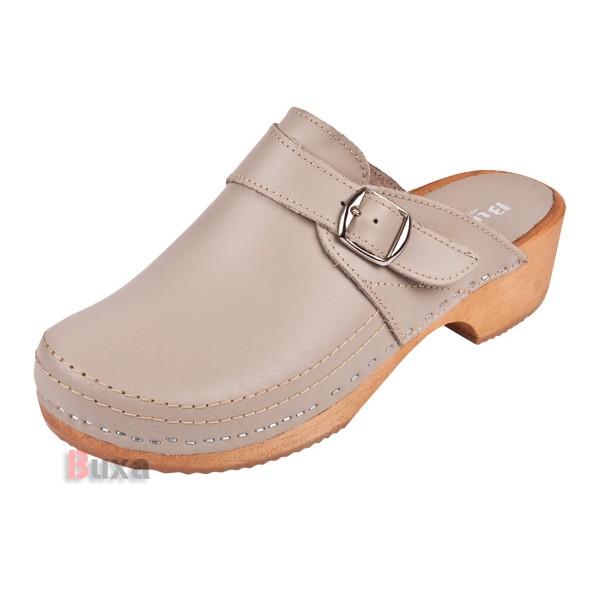 Klasik PPS Women's Clogs - Beige