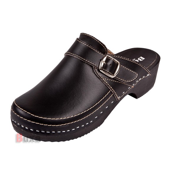 Klasik PPS Damen-Clogs – Schwarz