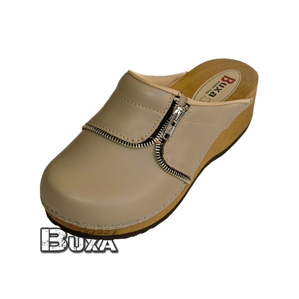 Women's Klasik PZM Clogs - Beige