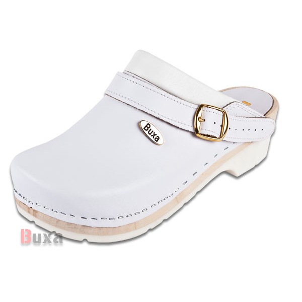 Women's High Heel Clogs OS5 - Silver