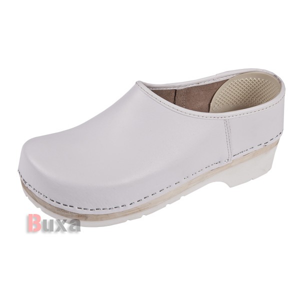 Clog Galoshes On Rubber Sole SuperKomfort ZPU1 - White