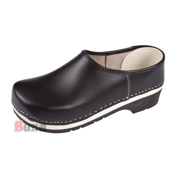 Clog Galoshes On Rubber Sole SuperKomfort ZPU1 - Black