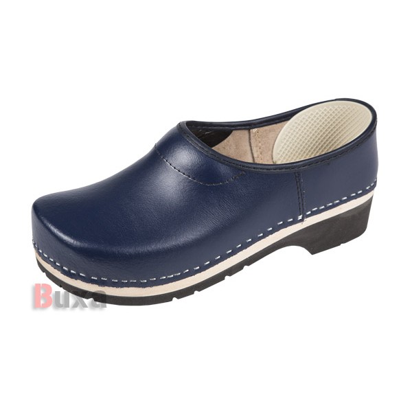 Clog Galoshes On Rubber Sole SuperKomfort ZPU3 - Dark blue and black