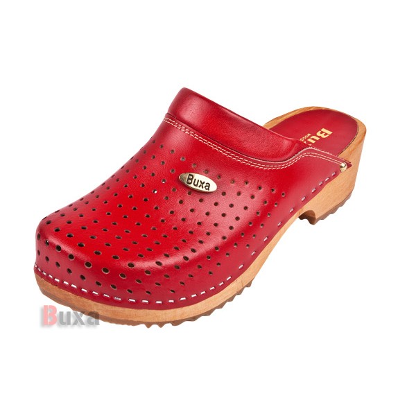 Schwedische Clogs F11 - Rot