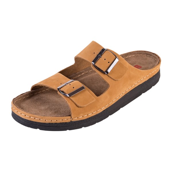 Pantofi medicali pentru bărbați BZ410 - Honey Nubuck