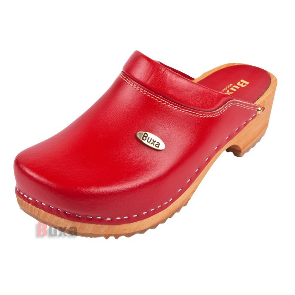 Schwedische Clogs F10 - Rot