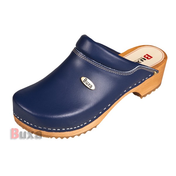 Schwedische Clogs F10 - Dunkelblau