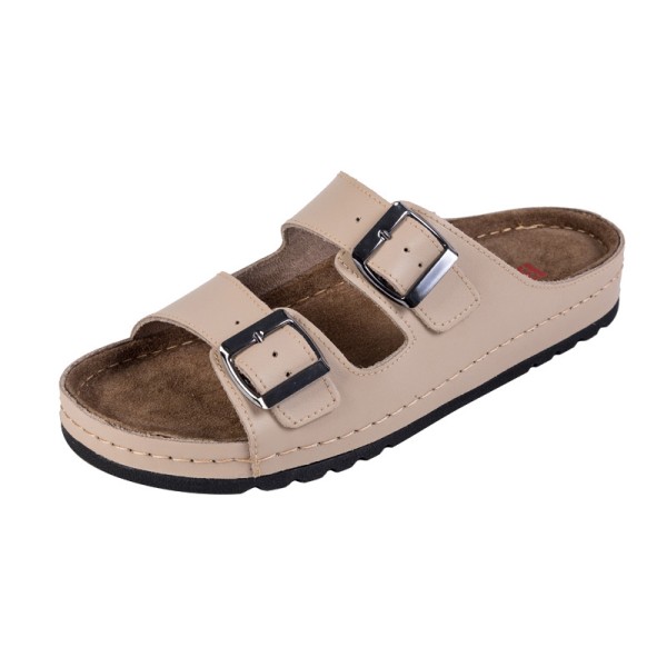 Medizinische Damenschuhe MEMORY - Flip-Flops - BZ110 - Beige