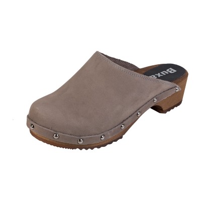 Dámske Dreváky Klasik PE10 - Sivý Nubuk