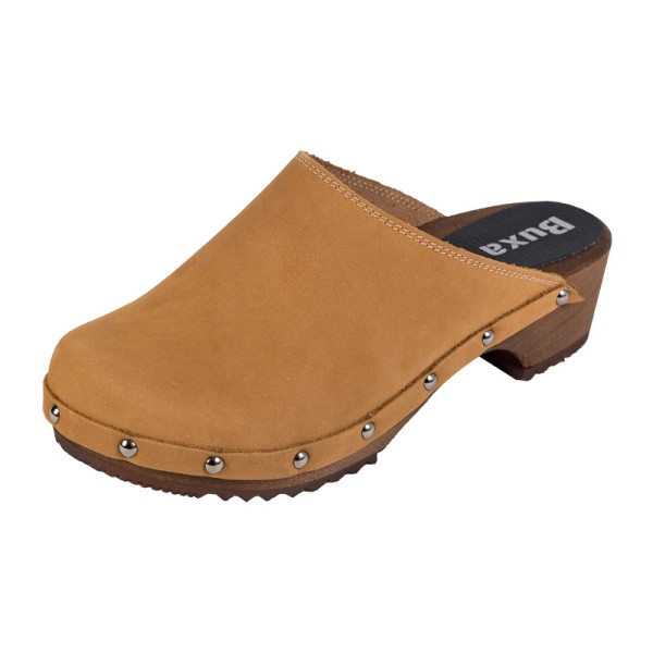 Damen-Clogs Klasik PE10 – Honig-Nubuk