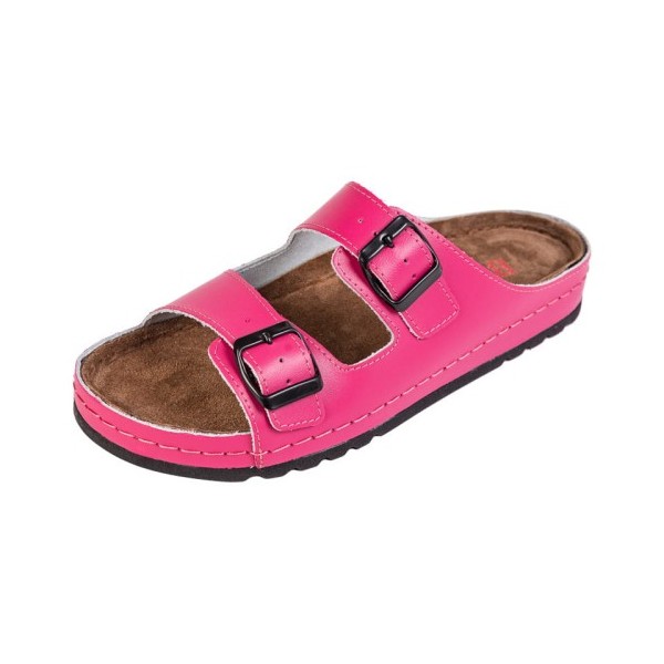 Women's medical shoes MEMORY - Flip flops - BZ110 - Raspberry