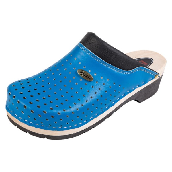 Clogs On Rubber Sole SuperKomfort FPU11 - Sky blue