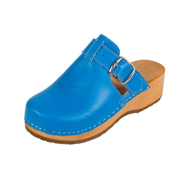 Damen-Plateau-Clogs PZM2 – Himmelblau