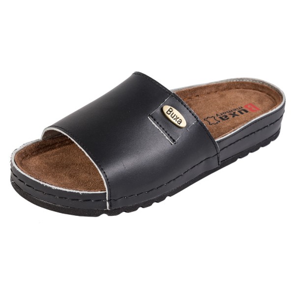 Pantofi medicali de dama MEMORY - Flip flops - BZ115 - Negru