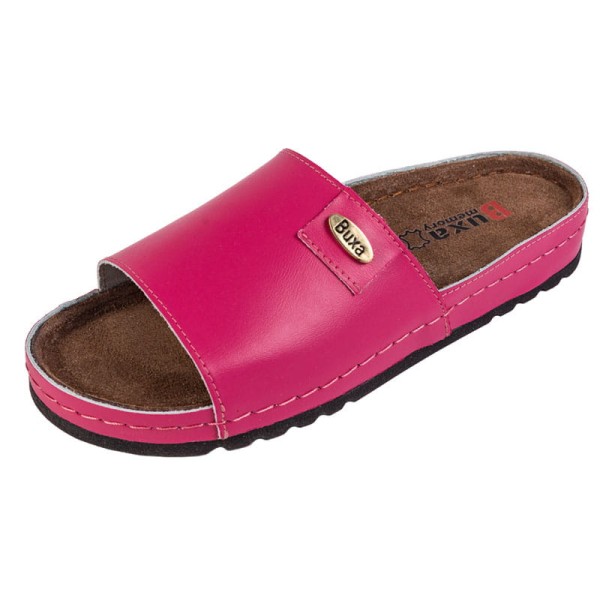 Women's medical shoes MEMORY - Flip flops - BZ115 - Raspberry