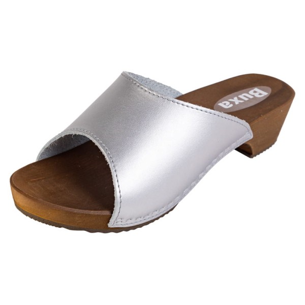 Women's Clogs Slippers W40 - Silver