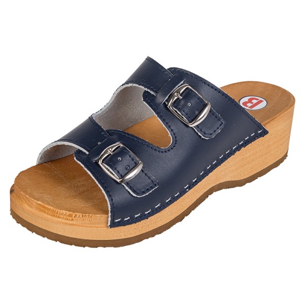 Women's PZM5 Platform Clogs - Dark Blue