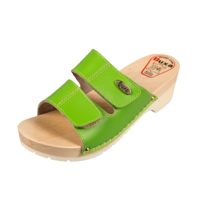 Klumpás papucs gumitalppal KPU1 - zöld