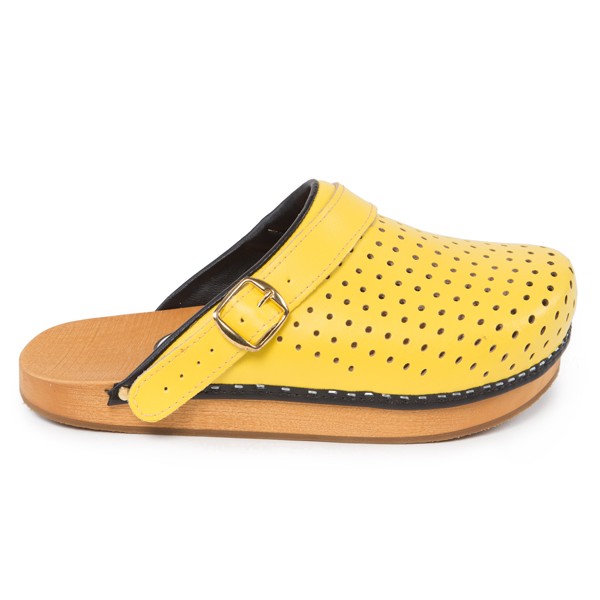 Anti-cellulite clogs CE2 - Yellow