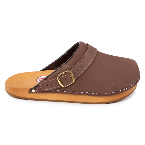 Anti-cellulite clogs CE2 - Brown Nubuck